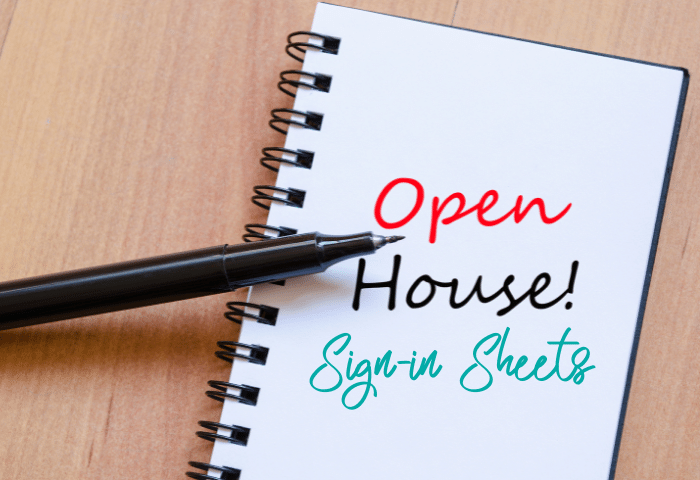 6 Free Open House Sign-In Sheets to Try This Weekend (With Free Printables)